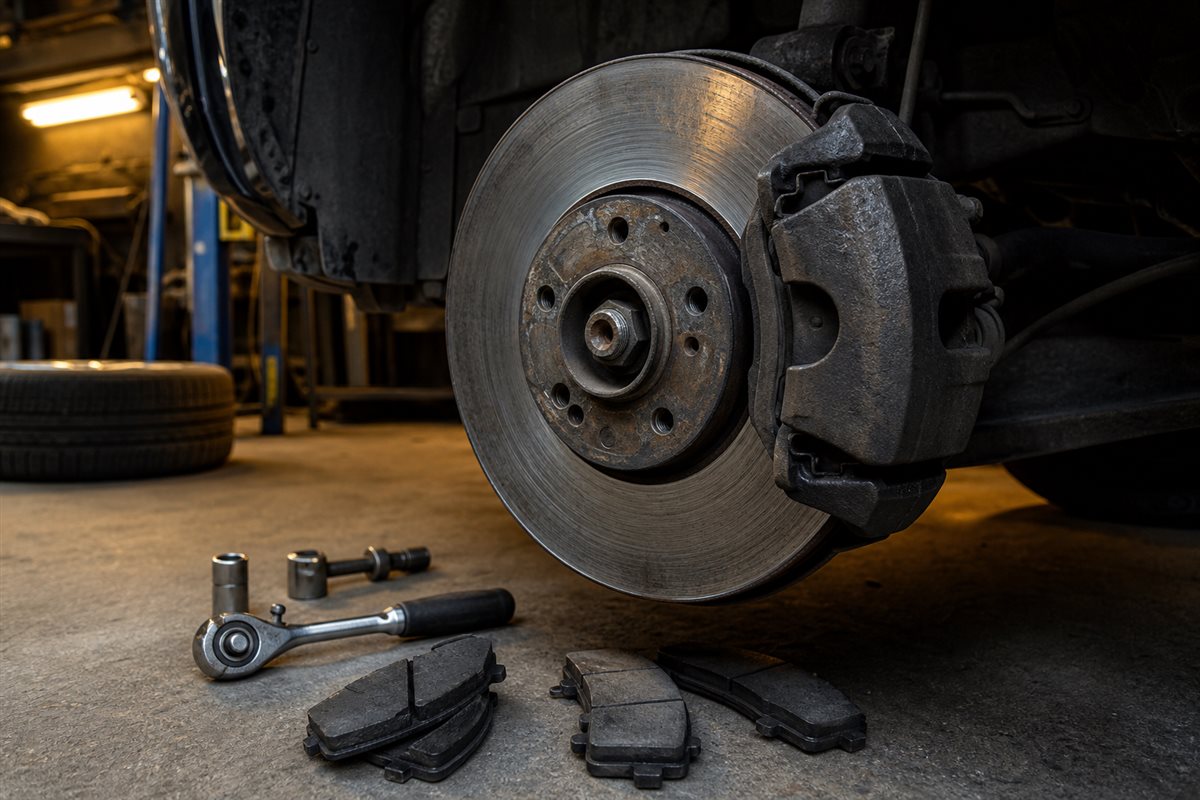 Freinage automobile — plaquettes et disques