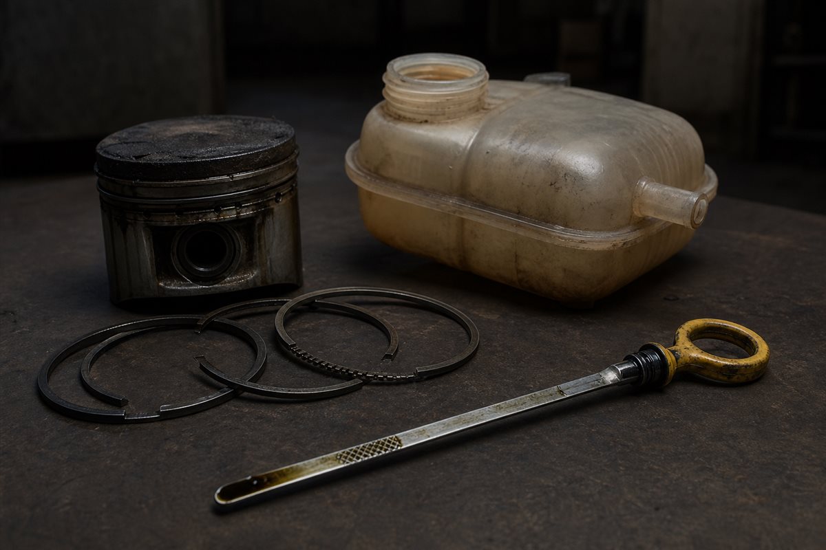 Consommation anormale eau et huile moteur