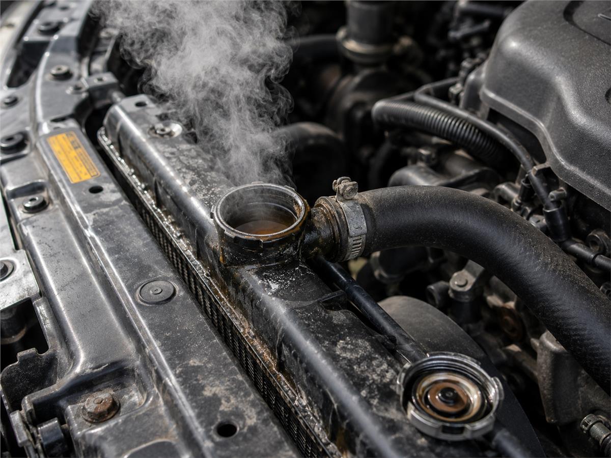 Moteur qui chauffe